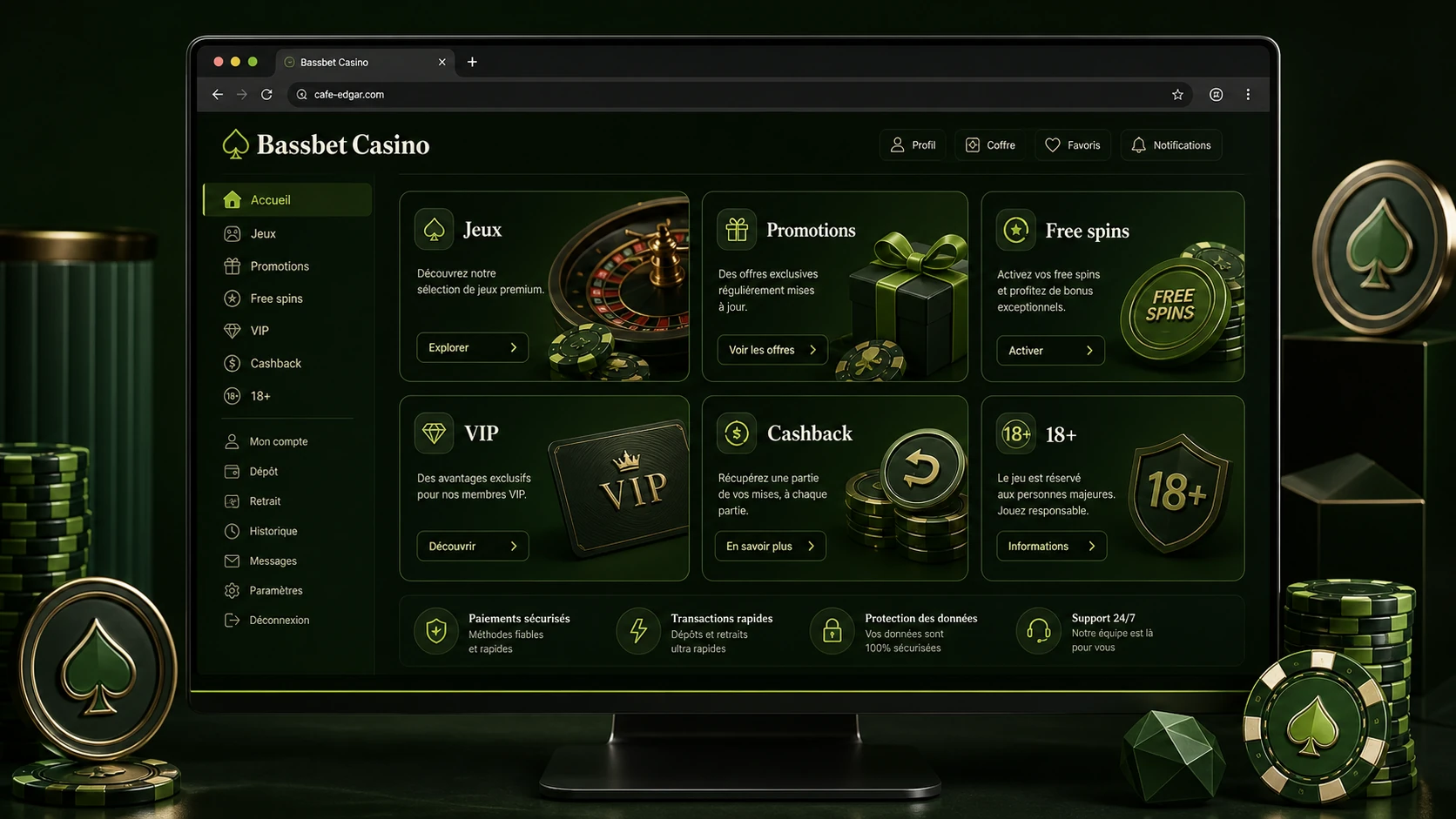 Pourquoi choisir Bassbet Casino