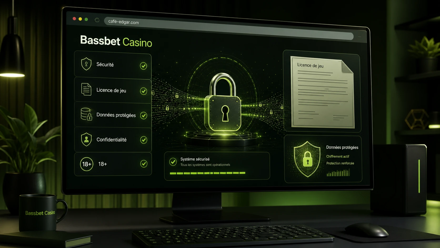Sécurité et licence de jeu